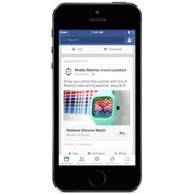 How to sell on facebook with buy button
