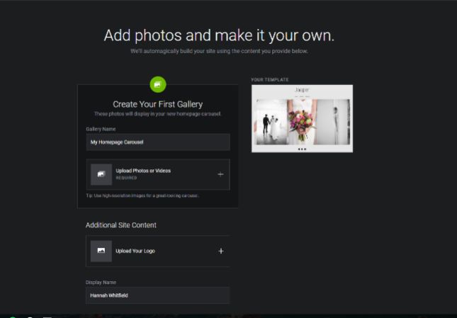 SmugMug editor