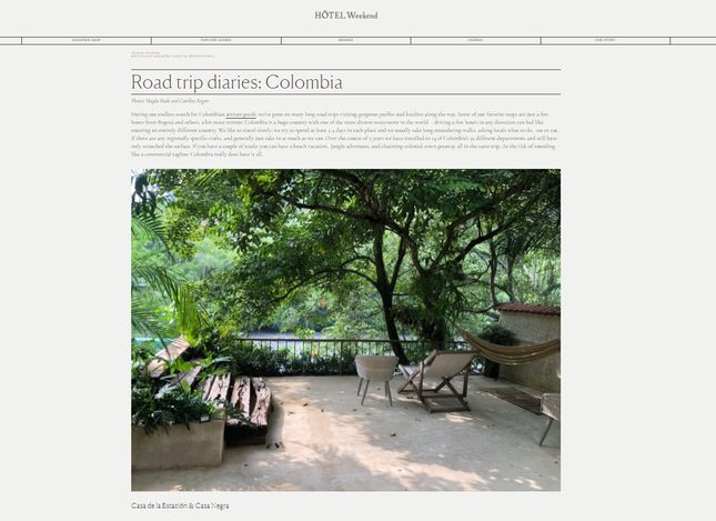 Squarespace Travel Blog Example