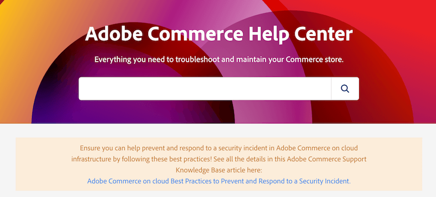 Adobe Commerce Help Center