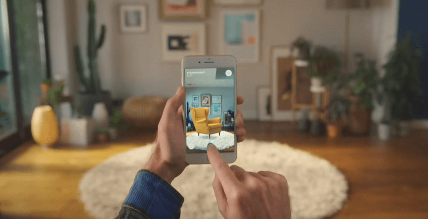 IKEA Place AR screenshot