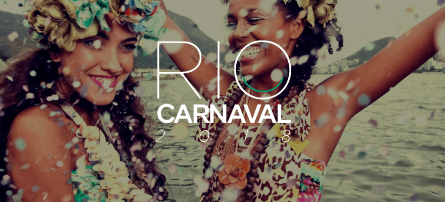 Rio Carnival Strikingly template homepage