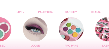 Sugarpill Cosmetics website