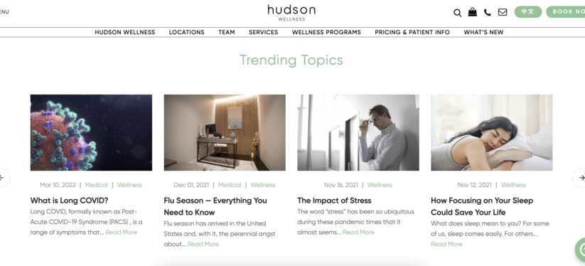 Hudson Medical blog