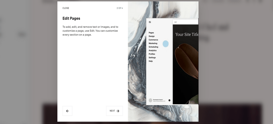 Squarespace Editor Tour