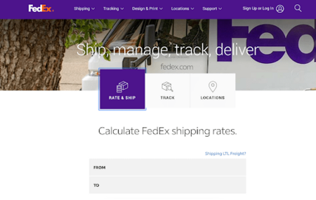 FedEx Website