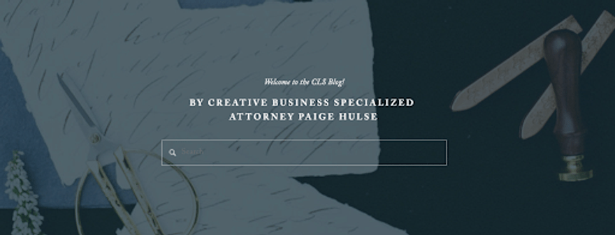 The Creative Law Blog