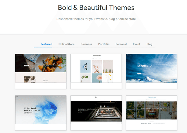 weebly themes