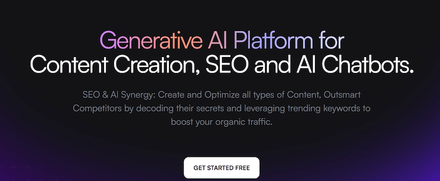 Writesonic AI blog writer website screenshot